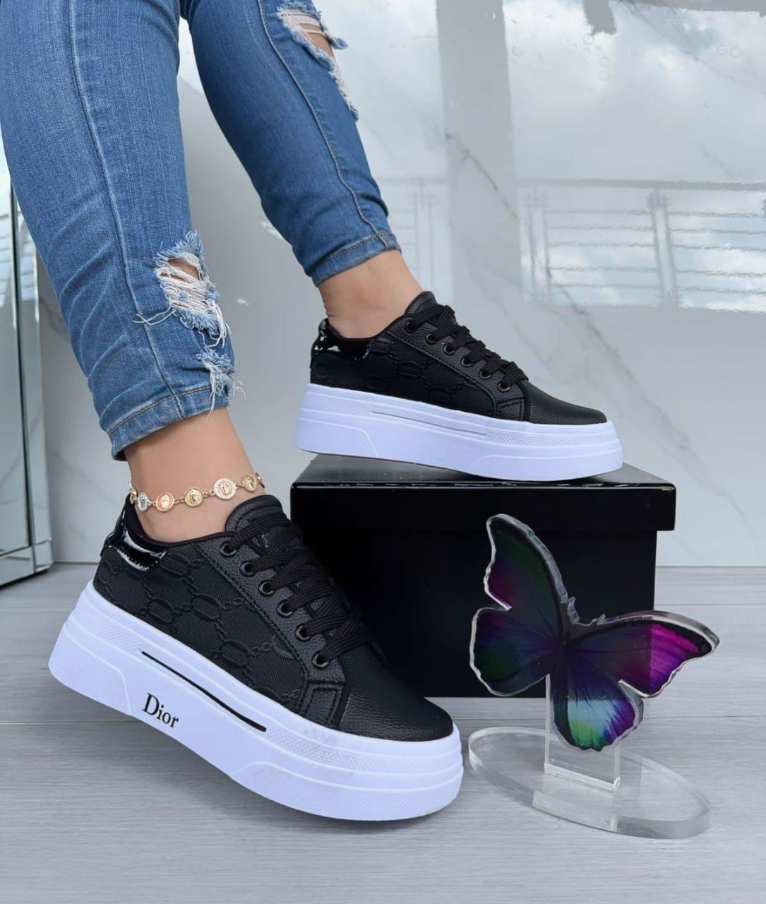 💃🏻Exclusivo - Tenis Suela Alta Dior 💎