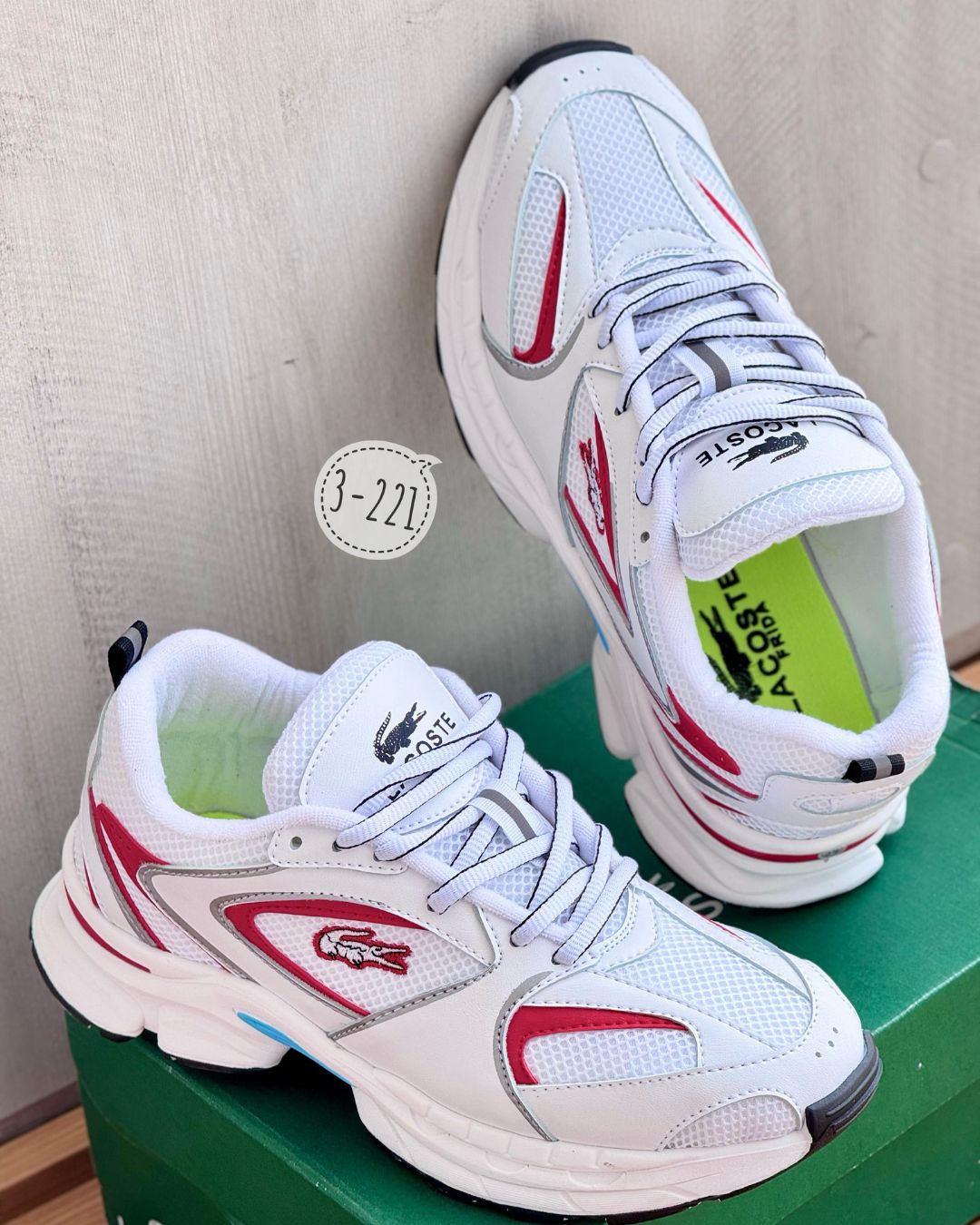 🔥 EN TENDENCIA! - TENIS LACOSTE 221 🐊