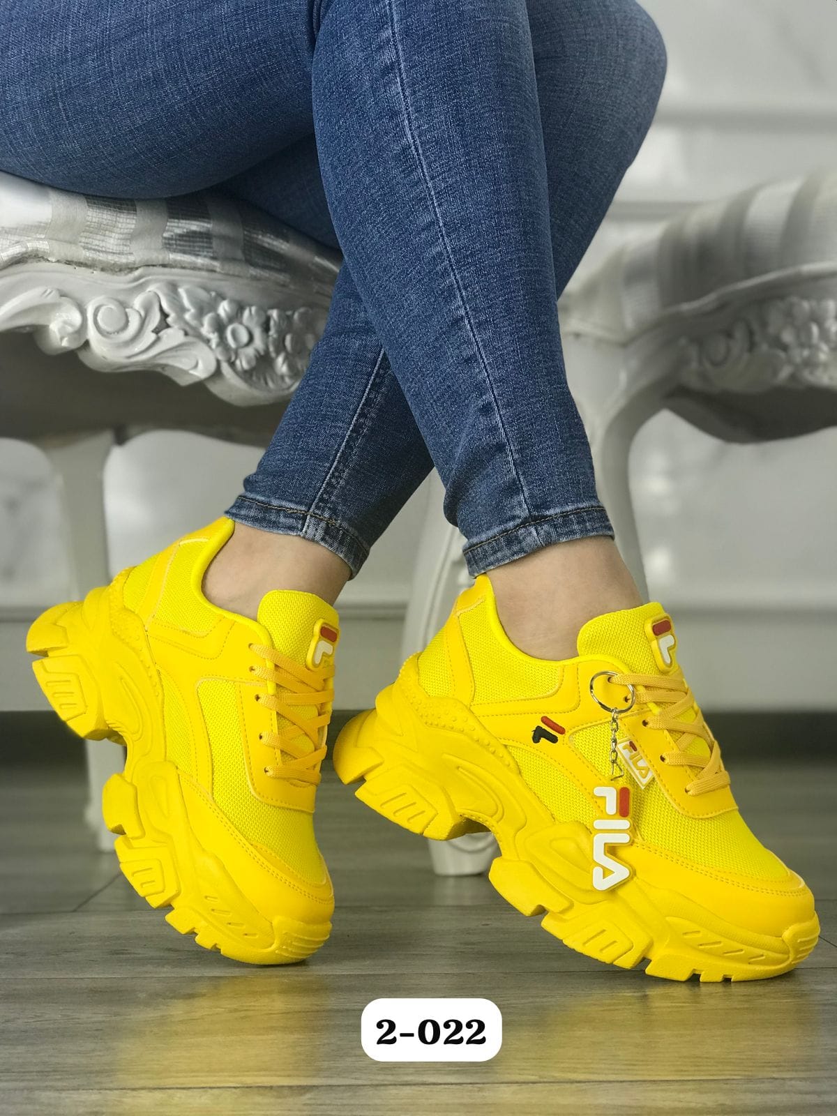 🔥 En Tendencia - Tenis Fila Plataforma ✨