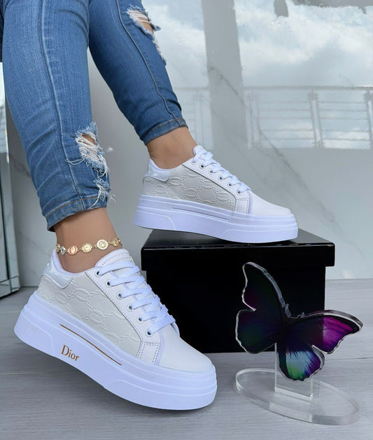 💃🏻Exclusivo - Tenis Suela Alta Dior 💎