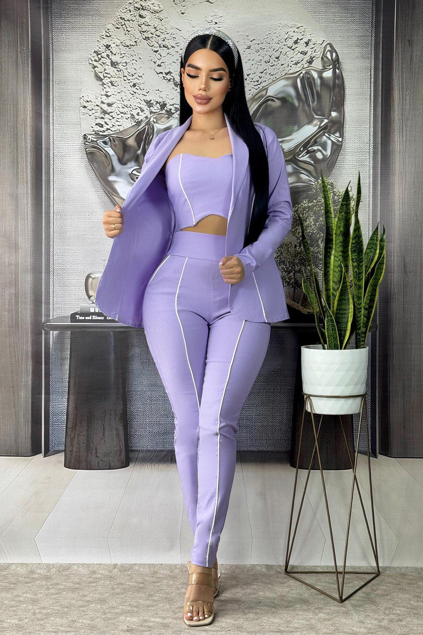🌹Conjunto Formal 3 Piezas Anny 🌹