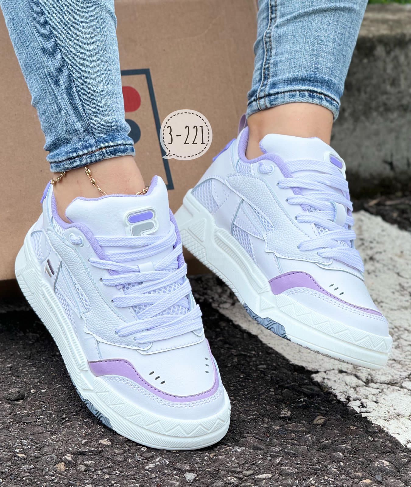 Exclusivo - Tenis Fila Shonen Ref 3-221