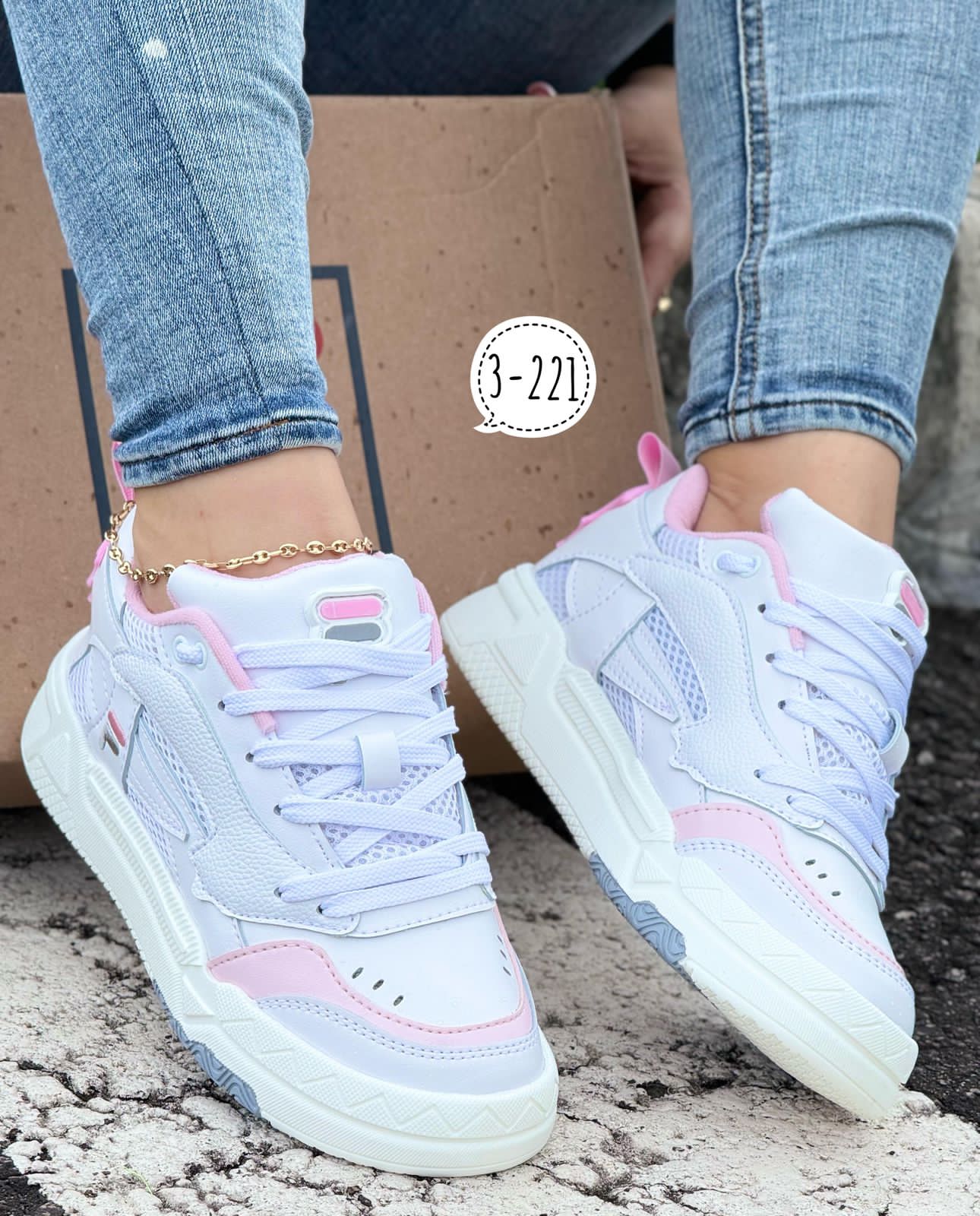 Exclusivo - Tenis Fila Shonen Ref 3-221