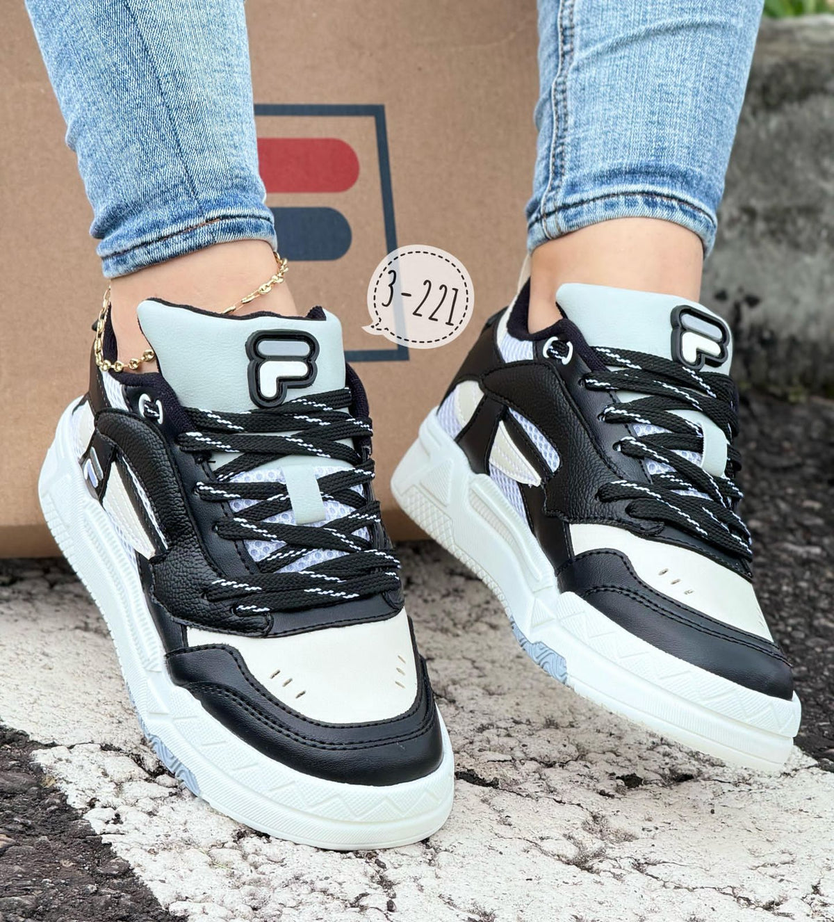 Exclusivo - Tenis Fila Shonen Ref 3-221