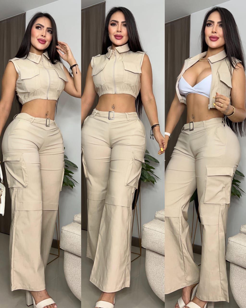 🦋CONJUNTO 3 PIEZAS MICHELL 🦋
