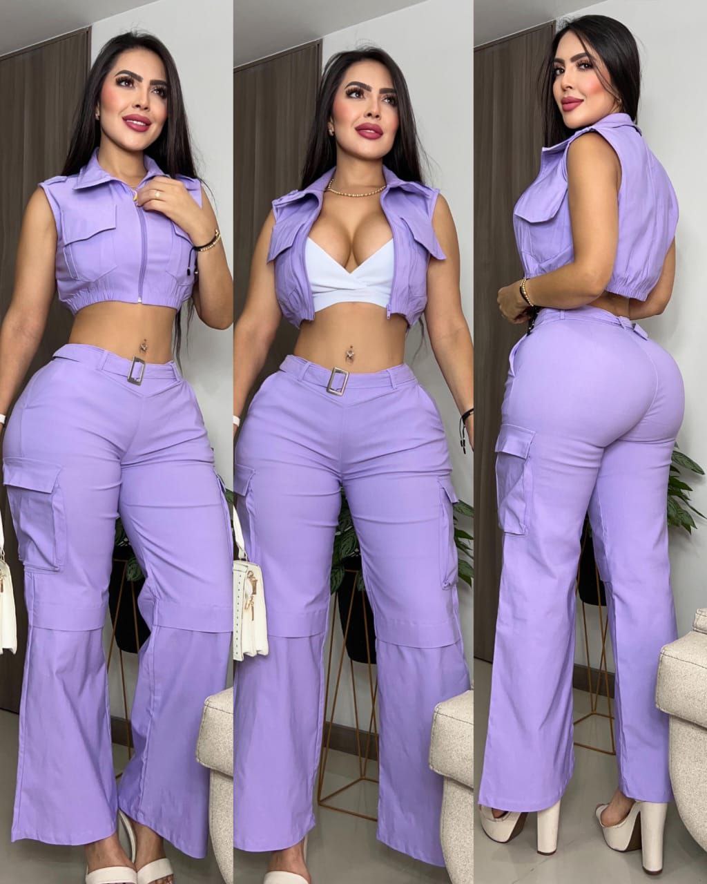 🦋CONJUNTO 3 PIEZAS MICHELL 🦋