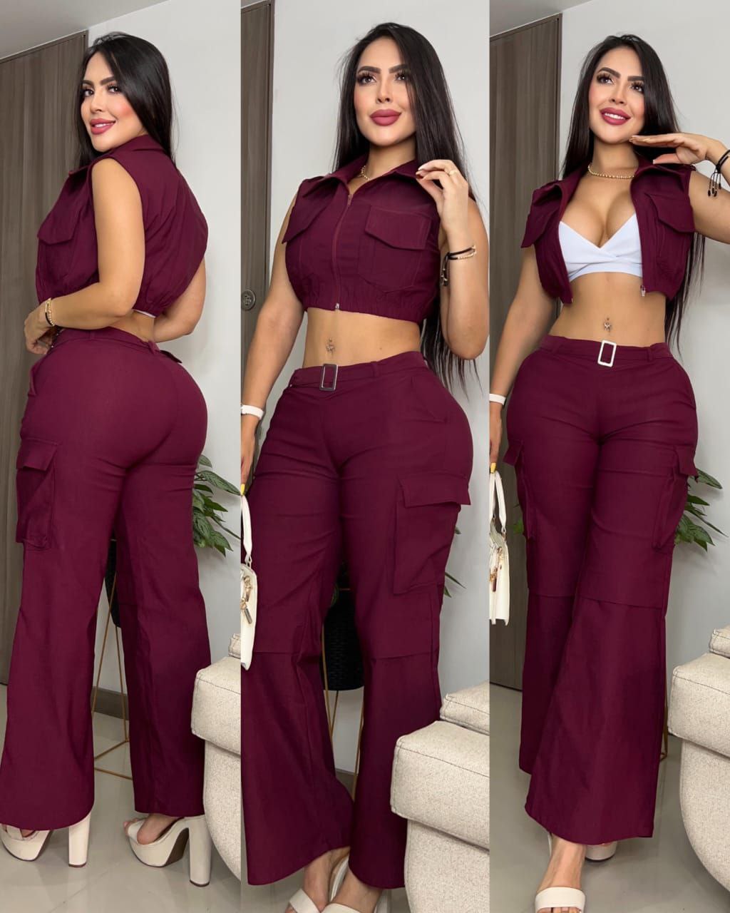 🦋CONJUNTO 3 PIEZAS MICHELL 🦋