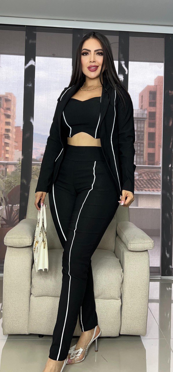 🌹Conjunto Formal 3 Piezas Anny 🌹