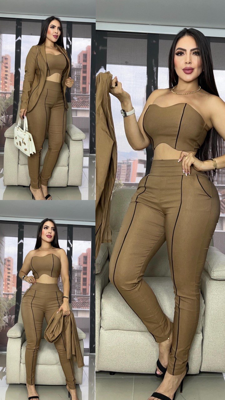🌹Conjunto Formal 3 Piezas Anny 🌹