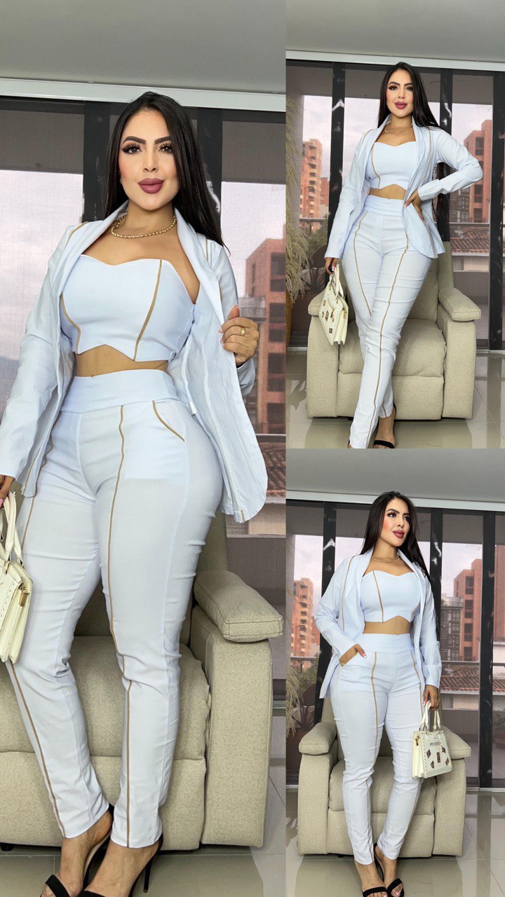 🌹Conjunto Formal 3 Piezas Anny 🌹