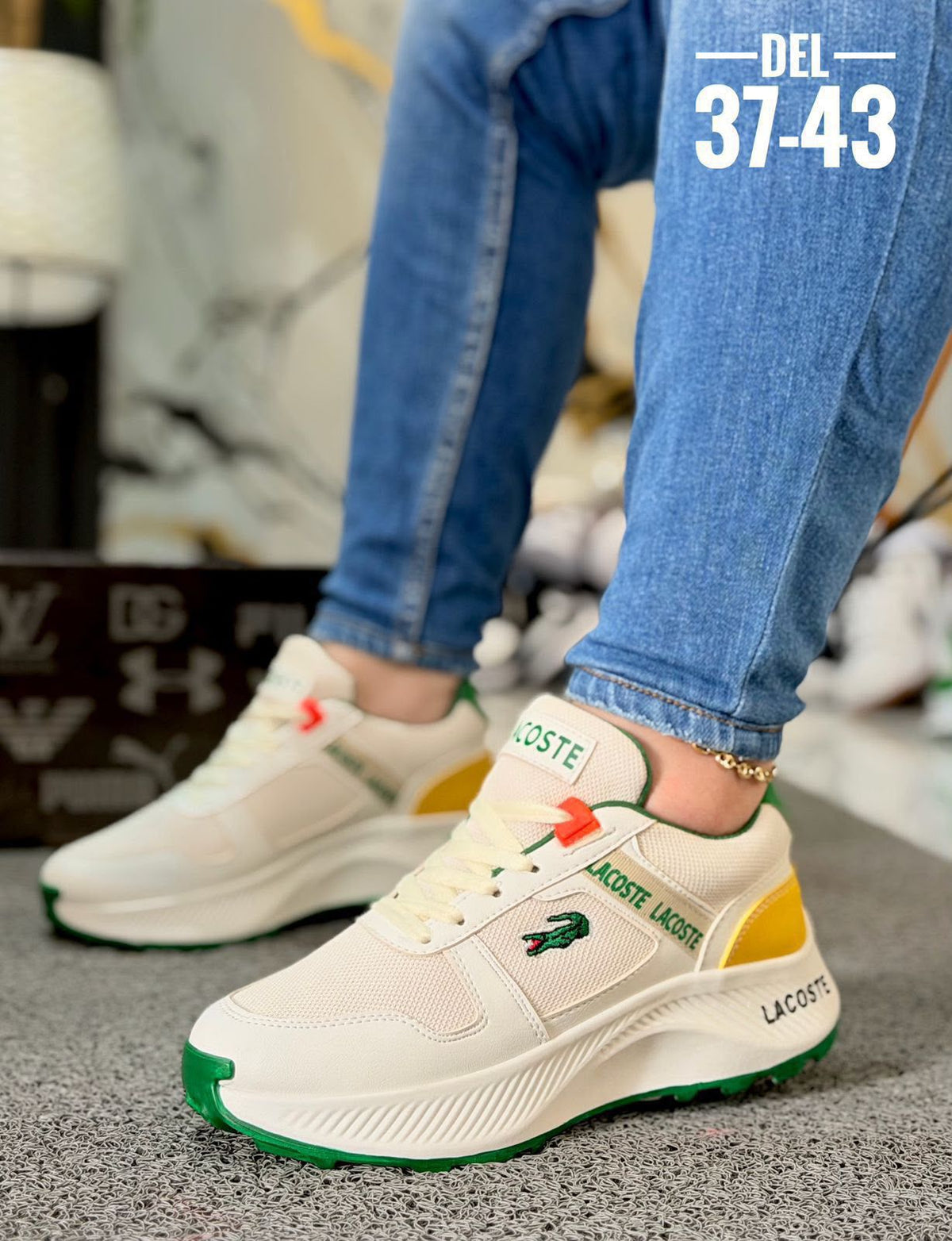 🐊Calzado Lacoste Light Ref 1221 🐊