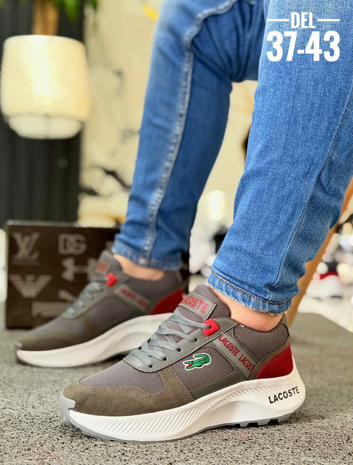 🐊Calzado Lacoste Light Ref 1221 🐊