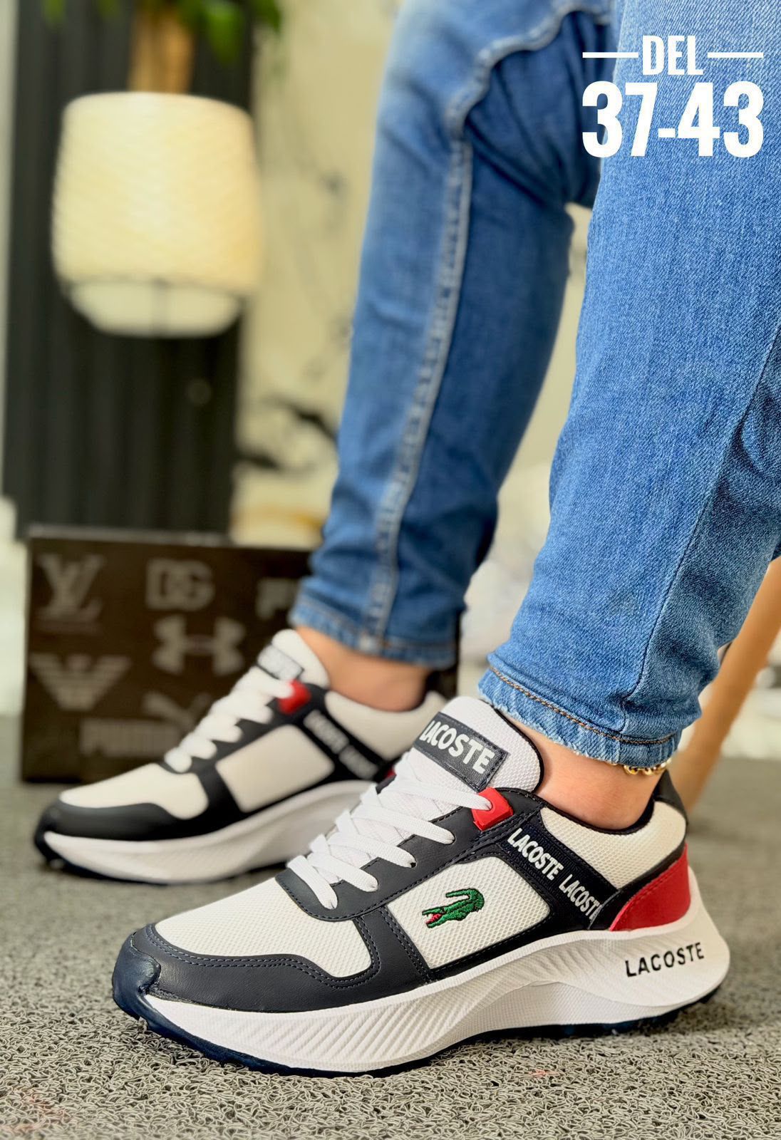 🐊Calzado Lacoste Light Ref 1221 🐊