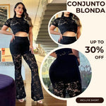 Cargar imagen en el visor de la galería, Espectacular Conjunto Blonda - Diseño Exclusivo 💃🏻
