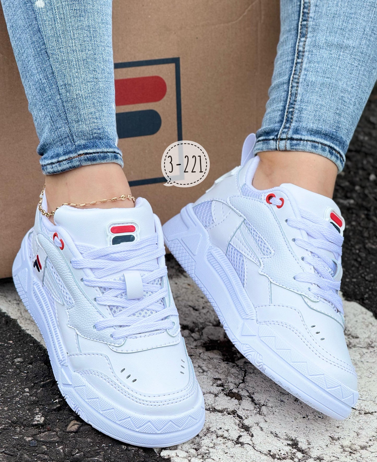 🔥 EXCLUSIVO - TENIS FILA DAMA REF. 3-221 👟🏃‍♀️