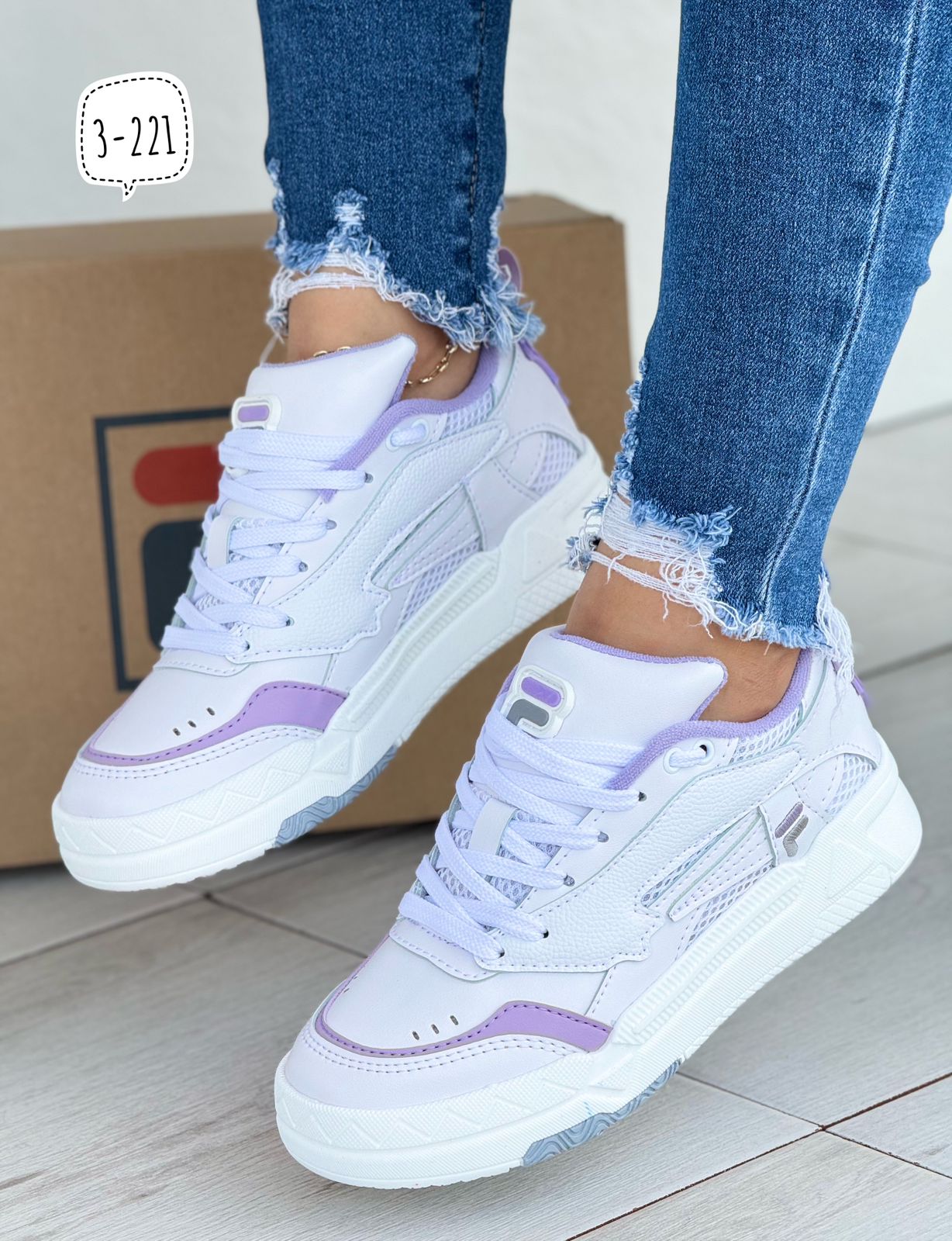 🔥 EXCLUSIVO - TENIS FILA DAMA REF. 3-221 👟🏃‍♀️