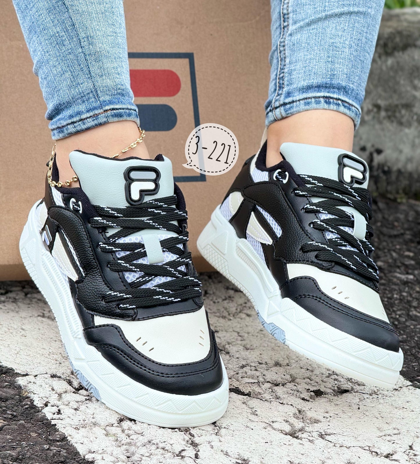 🔥 EXCLUSIVO - TENIS FILA DAMA REF. 3-221 👟🏃‍♀️