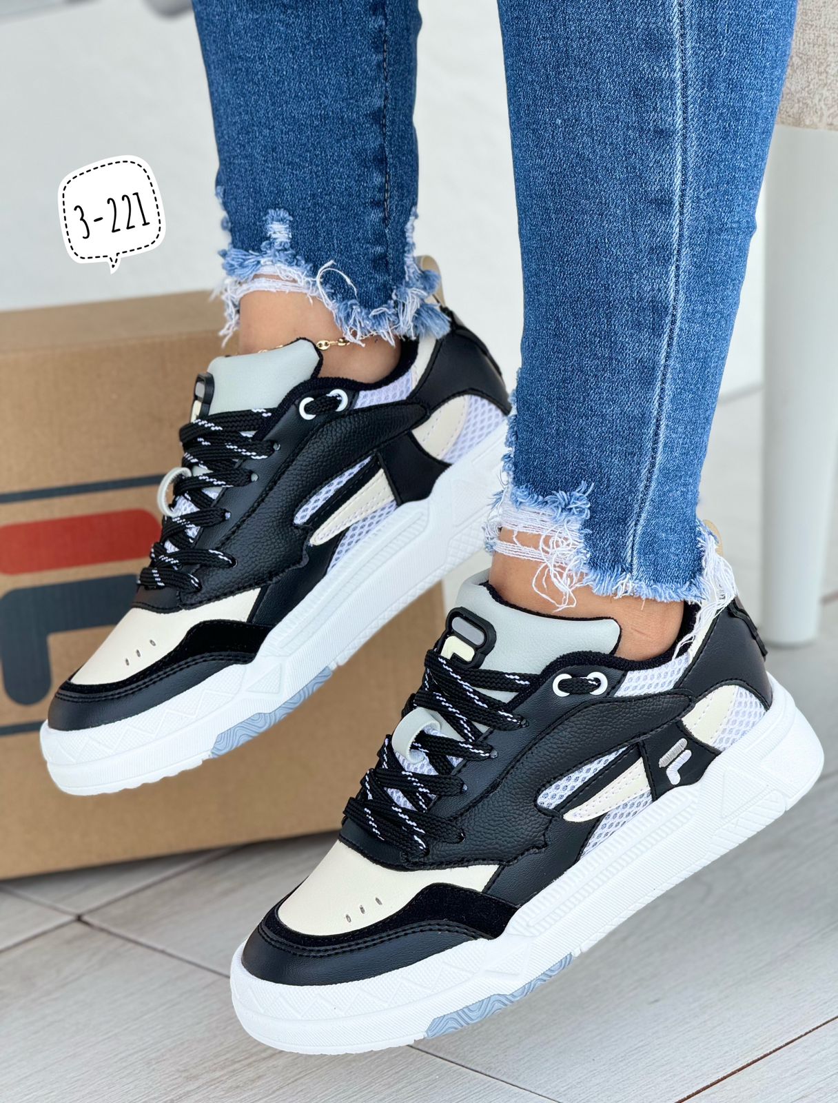 🔥 EXCLUSIVO - TENIS FILA DAMA REF. 3-221 👟🏃‍♀️