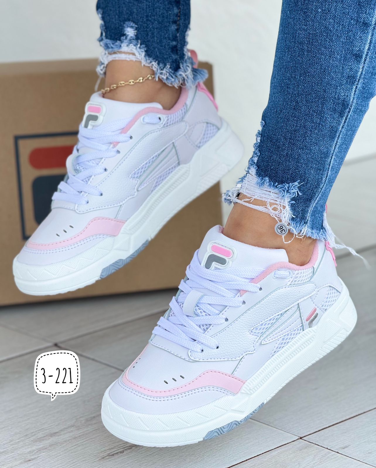🔥 EXCLUSIVO - TENIS FILA DAMA REF. 3-221 👟🏃‍♀️