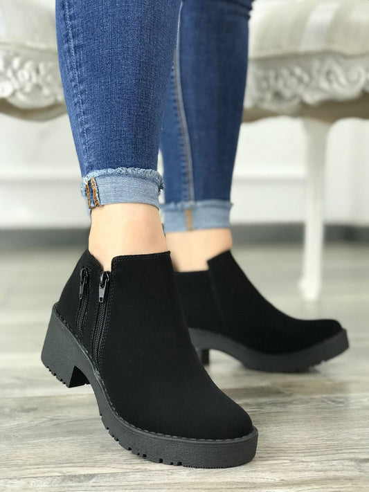 💥 En tendencia! - Botin Para dama Doble Cremallera 🔥