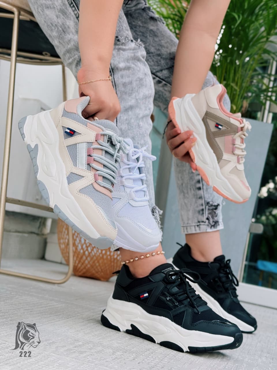 🙌🏻Exclusivo - Tenis Tommy Hilfiger Upyng 💎