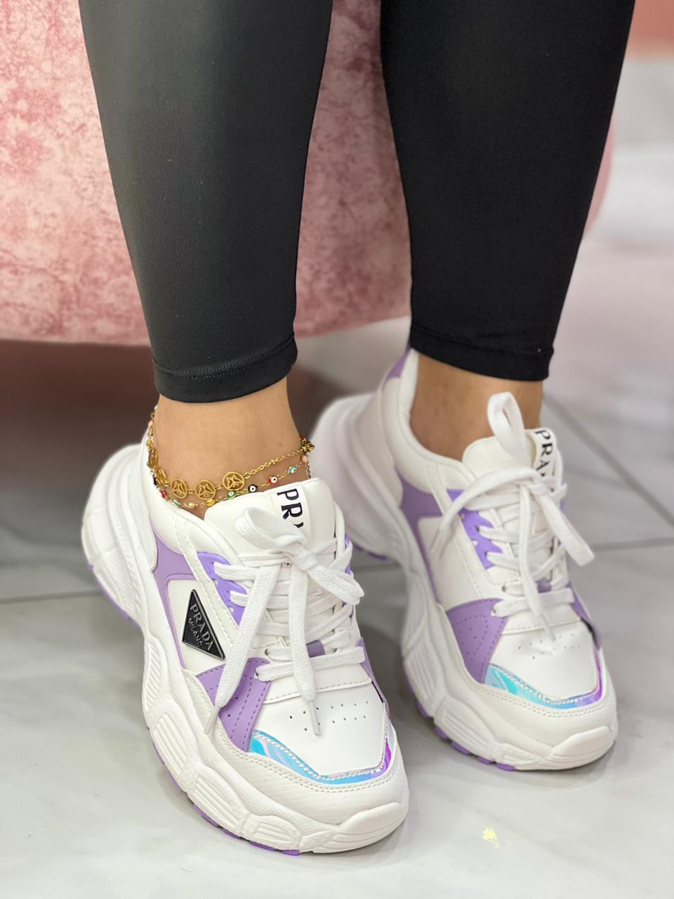 🚀 EN TENDENCIA - TENIS PRADA REF. 555 🌹