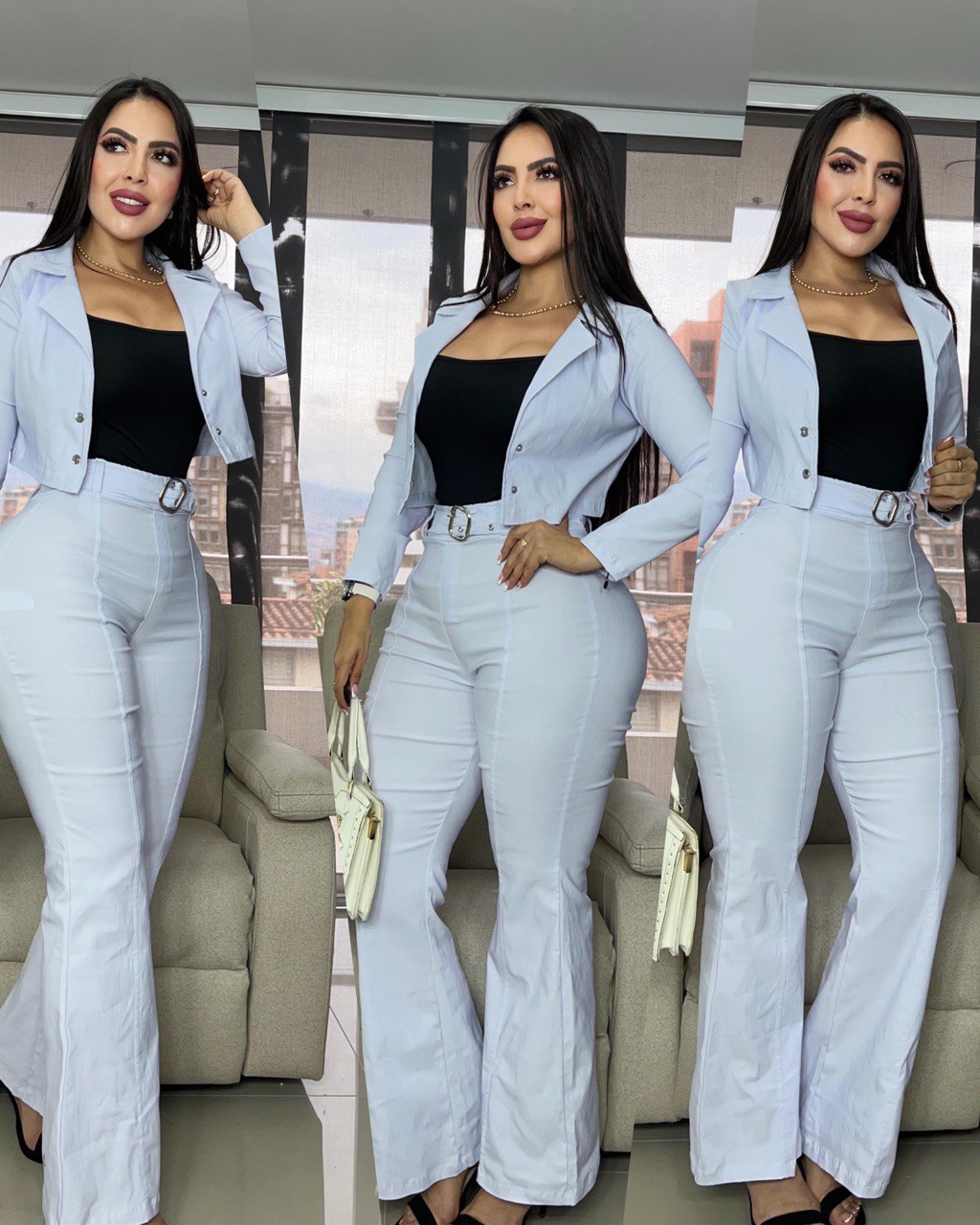 🪷SET DE 3 PIEZAS BOTA ANCHA 🪷